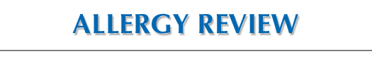 allergy review